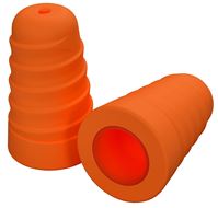 Plugfones ComforTwist Series PRP-FO10 Replacement Plugs, 23 dB NRR, Foam Ear Plug, Orange Ear Plug