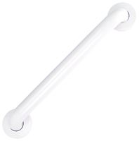 Boston Harbor SG01-01&0216 Grab Bar, 16 in L Bar, White, Wall Mounted Mounting