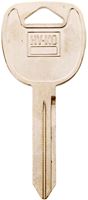 Hy-Ko 11010B102 Key Blank, Brass, Nickel, For: Automobile, Many General Motors Vehicles, Pack of 10