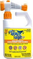 Spray & Forget SFRCHEQ06 Roof Surface Cleaner, Liquid, Clear/Yellow, 32 oz