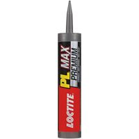 Loctite PL PREMIUM MAX 2292244 Construction Adhesive, Gray, 9 oz Cartridge