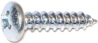 Midwest Fastener 03257 Screw, #12 Thread, Coarse Thread, Pan Head, Phillips Drive, Diamond, Self-Tapping Point, Steel, 100/PK