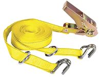 Keeper 05516 Tie-Down, 1 in W, 16 ft L, 1000 lb, J-Hook End Fitting