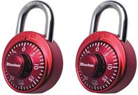 Master Lock 1530T Padlock, 9/32 in Dia Shackle, 3/4 in H Shackle, Steel Shackle, Metal Body, Anodized Aluminum