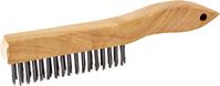 ProSource WB00416S Wire Brush, Metallic Bristle, 3/4 in W Brush, 10-7/8 in OAL