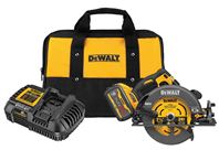 DeWALT DCS578X1 Brushless Circular Saw with Brake Kit, Battery Included, 60 V, 9 Ah, 7-1/4 in Dia Blade