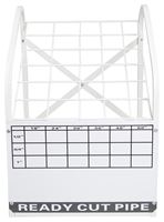 ProSource ST001 Pipe Nipple Display Rack, 20 in OAW, 27-1/2 in OAH