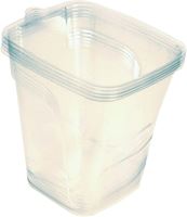 Werner AC27-L Paint Cup Liner, Disposable, Lock-in, Stepladder, Plastic, Clear, For: AC27-P Paint Cup