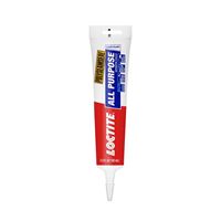 Loctite POLYSEAMSEAL 2139007 Adhesive Caulk, Clear, 24 hr to 2 weeks Curing, 40 to 100 deg F, 5.5 oz Squeeze Tube, Pack of 12