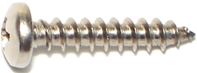 Midwest Fastener 05119 Screw, #10 Thread, Coarse Thread, Pan Head, Phillips Drive, Diamond, Self-Tapping Point, 100/PK