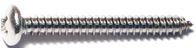 Midwest Fastener 05112 Screw, #8 Thread, Coarse Thread, Pan Head, Phillips Drive, Self-Tapping, Sharp Point, 100/PK