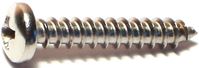 Midwest Fastener 05110 Screw, #8-15 Thread, 1 in L, Coarse Thread, Pan Head, Phillips Drive, Stainless Steel, 100 PK