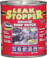 Gardner 0318-GA Roof Patch, Black, Liquid, 1 qt