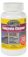 Damtite 09712 Concrete Cleaner, Crystals, Odorless, Opaque White, 12 oz, Bottle