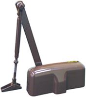 ProSource C101-BH-SA-BR Door Closer, Non-Handed Hand, Automatic, Aluminum, Brown, 85 lb