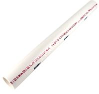 Charlotte Pipe PVC 07200 0200 Cut Pipe, 2 in, 2 ft L, SCH 40 Schedule, PVC, White