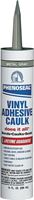 DAP PHENOSEAL 04102 Vinyl Adhesive Caulk, Gray, 48 hr Curing, -20 to 180 deg F, 10 oz Cartridge