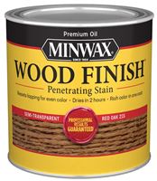 Minwax 221504444 Wood Stain, Red Oak, Liquid, 0.5 pt, Can