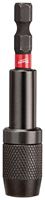 Milwaukee SHOCKWAVE 48-32-4531 Bit Holder, 1/4 in Drive, Hex Drive, 1/4 in Shank, Hex Shank, Steel, 1/PK