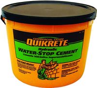 Quikrete 1126-11 Hydraulic Cement, Gray, Solid, 10 lb Pail