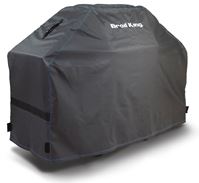 Broil King 68470 Grill Cover, 24 in W, 46 in H, Polyester/PVC, Black