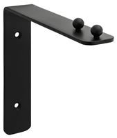 National Hardware N275-530 Wall Bracket, 7 in L, Black