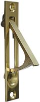 National Hardware N216-051 Door Edge Pull, 3/4 in W, Brass, Solid Brass, Pack of 2