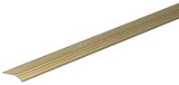 Frost King H113FB/3 Carpet Bar, 3 ft L, 1 in W, Fluted Surface, Aluminum, Gold, Satin
