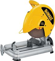 DeWALT D28715 Chop Saw, 120 V, 15 A, 14 in Dia Blade, 4-1/2 x 6-1/2 in Rectangular, 5 in Round Cutting Capacity