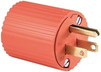 Eaton Wiring Devices 6867-BOX Electrical Plug, 2 -Pole, 15 A, 125 V, NEMA: NEMA 5-15, Orange