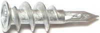 Midwest Fastener 10420 Hollow Wall Anchor with Screw, #8 Thread, 1-1/4 in L, Zinc, 75 lb