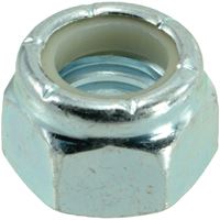 Midwest Fastener 03652 Lock Nut, Coarse Thread, 7/16-14 Thread, Nylon, Zinc