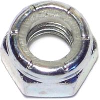 Midwest Fastener 03650 Lock Nut, Coarse Thread, 5/16-18 Thread, Nylon, Zinc