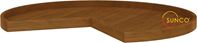 Sunco Randolph Series LS28OAK Lazy Susan Turn Table, Oak