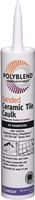 CUSTOM Polyblend PC6010S-6 Ceramic Tile Caulk, Charcoal, 10.5 oz Cartridge