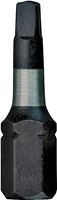 Milwaukee 48-32-4605 Insert Bit, #2 Drive, Square Recess Drive, 1/4 in Shank, Hex Shank, 1 in L, Proprietary Steel