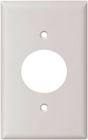 Eaton Wiring Devices 5131W-BOX Single Receptacle Wallplate, 4-1/2 in L, 2-3/4 in W, 1 -Gang, Nylon, White, Pack of 15