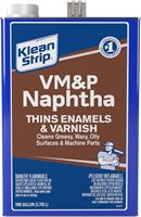 Klean Strip GVM46 Naphtha Thinner, Liquid, Hydrocarbon Solvent, Colorless, 1 gal, Can, Pack of 4