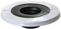 Danco HCP110X Wax Ring Cap, Plastic, White, For: Any Pipe, Toilet or Collar Size