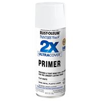 Rust-Oleum Painters Touch 2X Ultra Cover 334019 General Purpose Primer, White, Flat, 12 oz