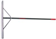 Razor-Back 63000 Landscape Rake, 4.325 in L Head, 36 in W Head, 36-Tine, Aluminum Head