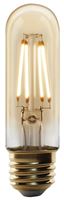 Feit Electric T10/VG/LED LED Bulb, Decorative, T10 Lamp, 40 W Equivalent, E26 Lamp Base, Dimmable, Amber, Pack of 4