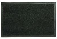 Fanmats 27389 Floor Mat, 36 in L, 21 in W, Jumbo Dual Rib Pattern, Polypropylene Surface, Charcoal Black