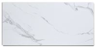 Palisade 53510 Small Wall Tile, 23.2 in L, 11.1 in W, Interlocking Edge, Vinyl, Carrara Marble, Adhesive Installation