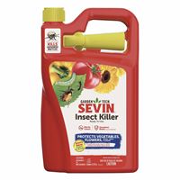 Sevin 100545276 Ready-to-Use Insect Killer, Liquid, Spray Application, Garden, 1 gal Bottle