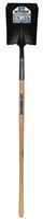 Seymour 49332 Shovel, 9-1/2 in W Blade, 14 ga, Steel Blade, American Ashwood Handle, D-Shaped Handle, 48 in L Handle