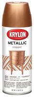 Krylon K02203007 Metallic Spray Paint, Metallic, Copper, 12 oz, Can