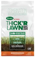Scotts 30178 ThickR Lawn Bermuda Grass Seed, 40 lb Bag