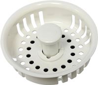 Plumb Pak PP820-26 Basket Strainer with Adjustable Post, Plastic, For: Most Kitchen Sink Drains
