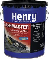 Henry 505 Series HE505571 Flashing Sealant, Black, Liquid, 5 gal Pail
